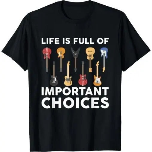Funny Guitarist Guitar Player Music Lover Gift For Men Women Short Sleeve T-Shirt Made in USA