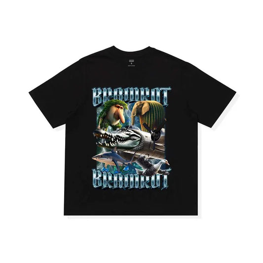 Funny Meme Brainrot Trend T-Shirt Bombardiro Crocodilo, Tralalero Tralala, Brr Brr Patapim Essential T-Shirt, Gift for Him, funny summer t-shirts