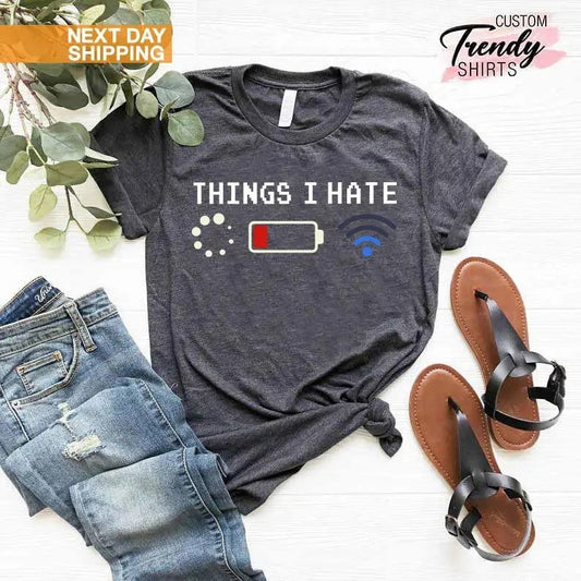 Funny Programmer Shirt Things I Hate Shirt Coder Gifts Computer Science Shirt Computer Engineer Gift Funny Coding Shirt Tech Shirt  sweater and hoodie