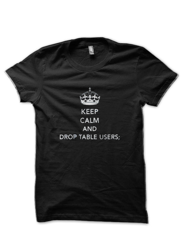 Funny SQL DB Black T-Shirt Hoodie, Sweatshirt | CoreVibeTees.com