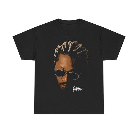 Future Inspired Vintage T-Shirt Rap Tee Concert Merch Rare Hip Hop Graphic Print Casual Classic Cotton Menswear Retro Top Comfy Tshirt Streetwear