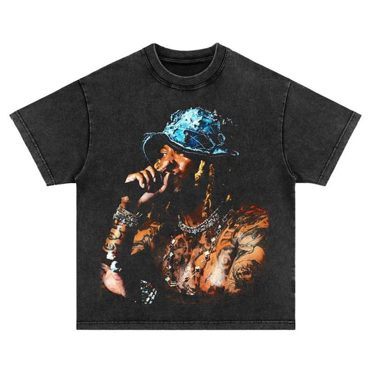 Futuree tee Graphic Tee Iconic Style for Rap Fans
