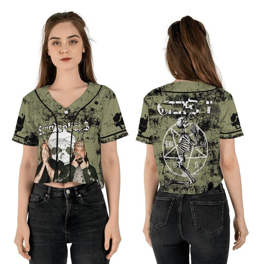G 59 Baseball Croptop And Baseball Jerseyy, The Boys Shirt, Music Tour 2025 Gift