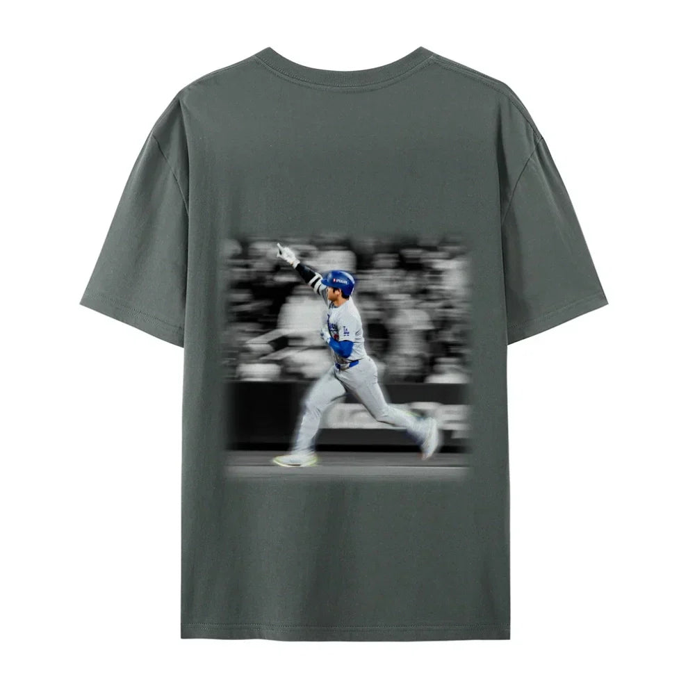 Angeles Dodgers Shohei Ohtani Back Design TEE Hoodie, Sweatshirt | CoreVibeTees.com (Image 4)