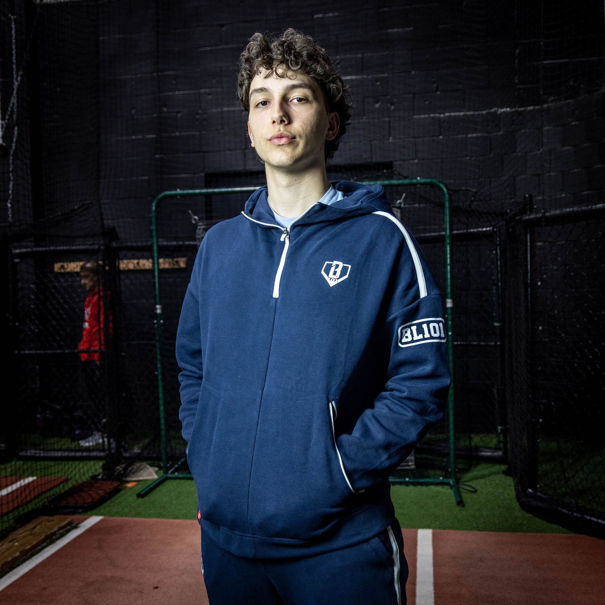 Game Day 1/4 Zip Hoodie - Navy T-Shirts, Sweatshirt | CoreVibeTees.com (Image 3)