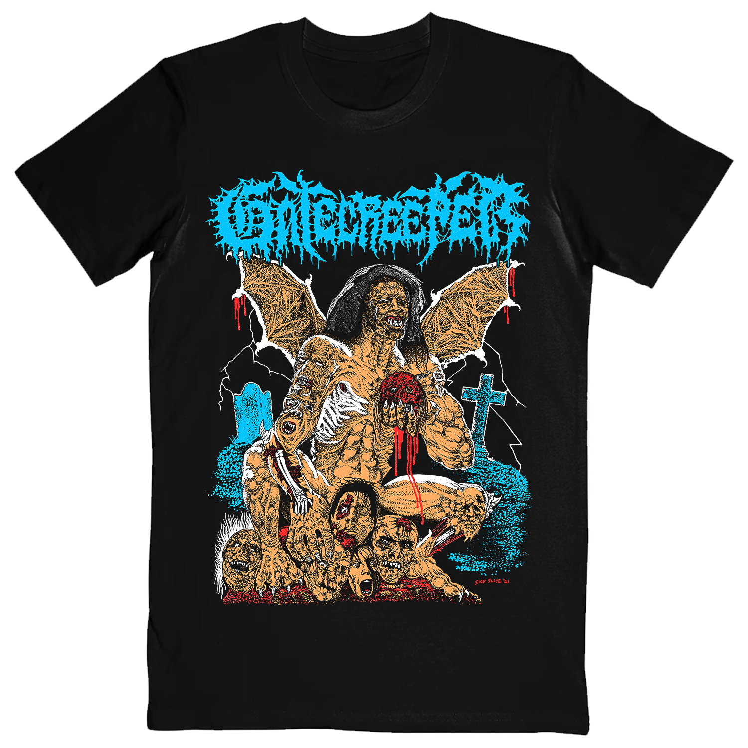 Sick Slice T-Shirt (Black) Hoodie, Sweatshirt | CoreVibeTees.com