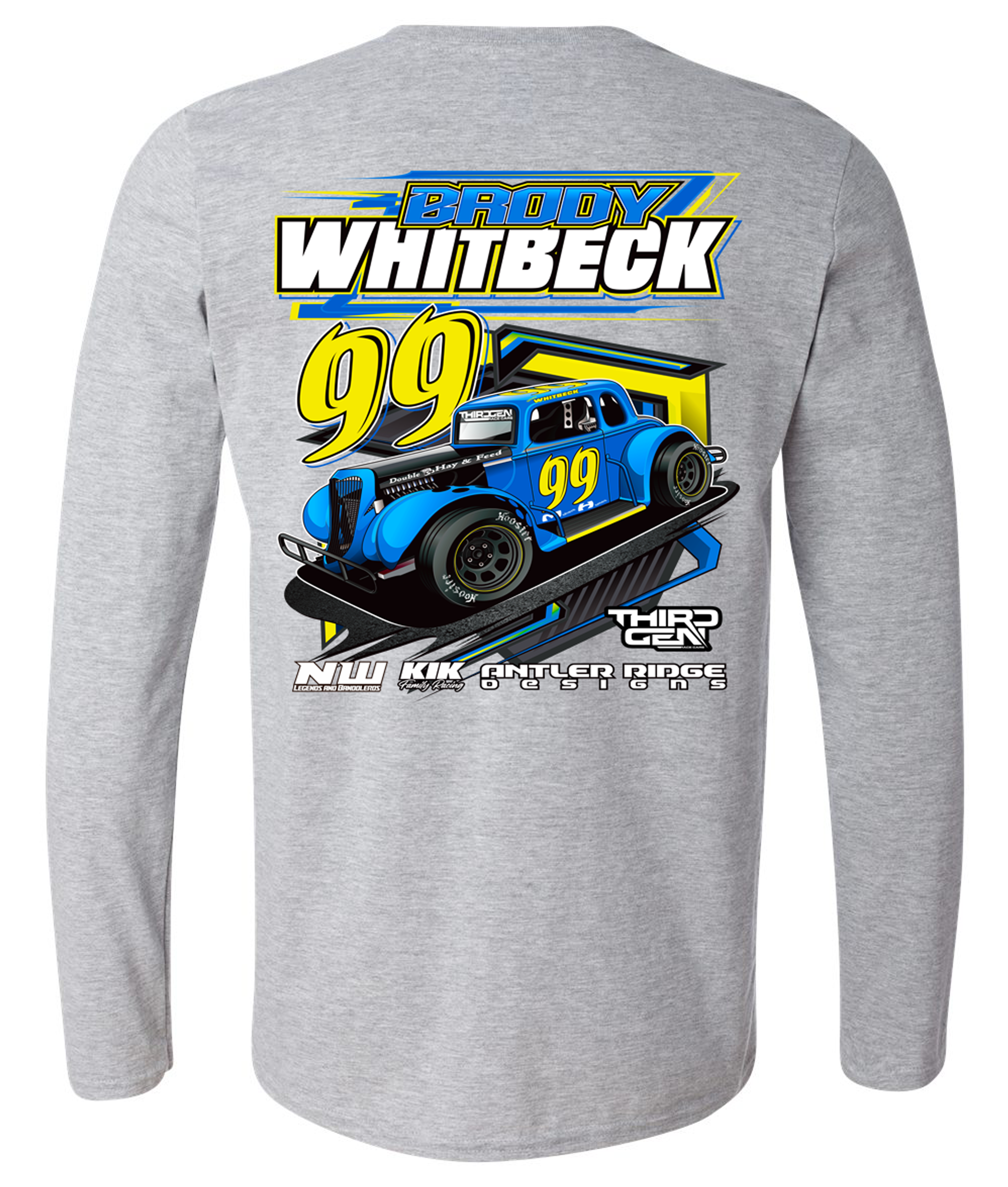 Brody Whitbeck Long Sleeve T-Shirt Hoodie, Sweatshirt | CoreVibeTees.com (Image 3)