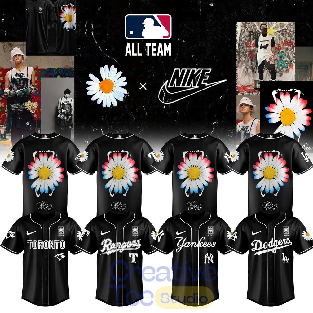 G-Dragon’s PEACEMINUSONE x Korea Football Team All Baseball Teams Jersey