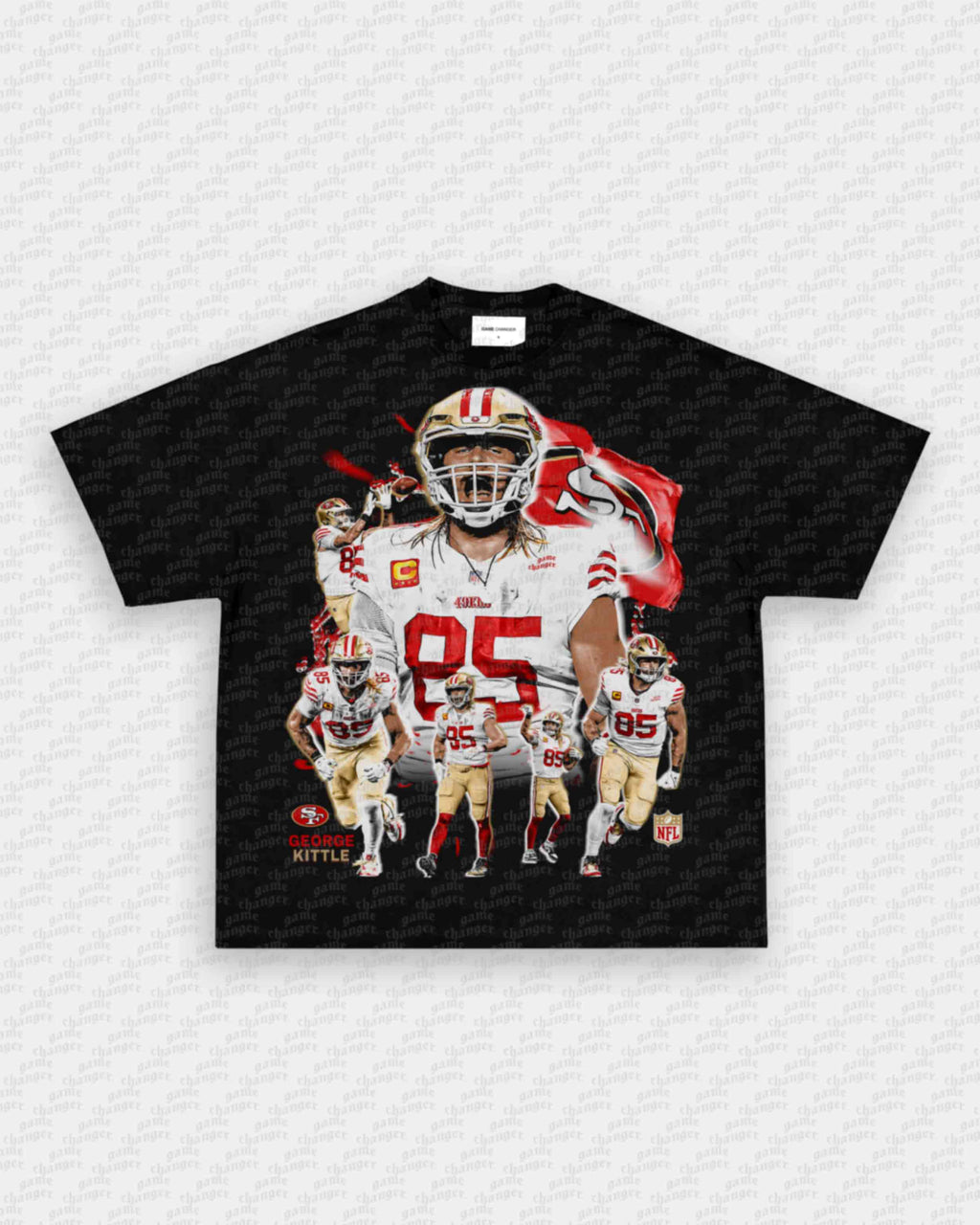 GEORGE KITTLE V2 TEE Hoodie, Sweatshirt | CoreVibeTees.com (Image 2)