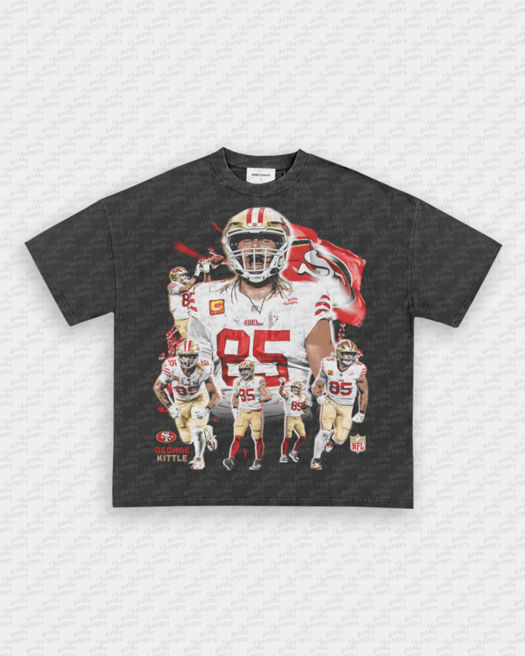 GEORGE KITTLE V2 TEE Hoodie, Sweatshirt | CoreVibeTees.com (Image 4)
