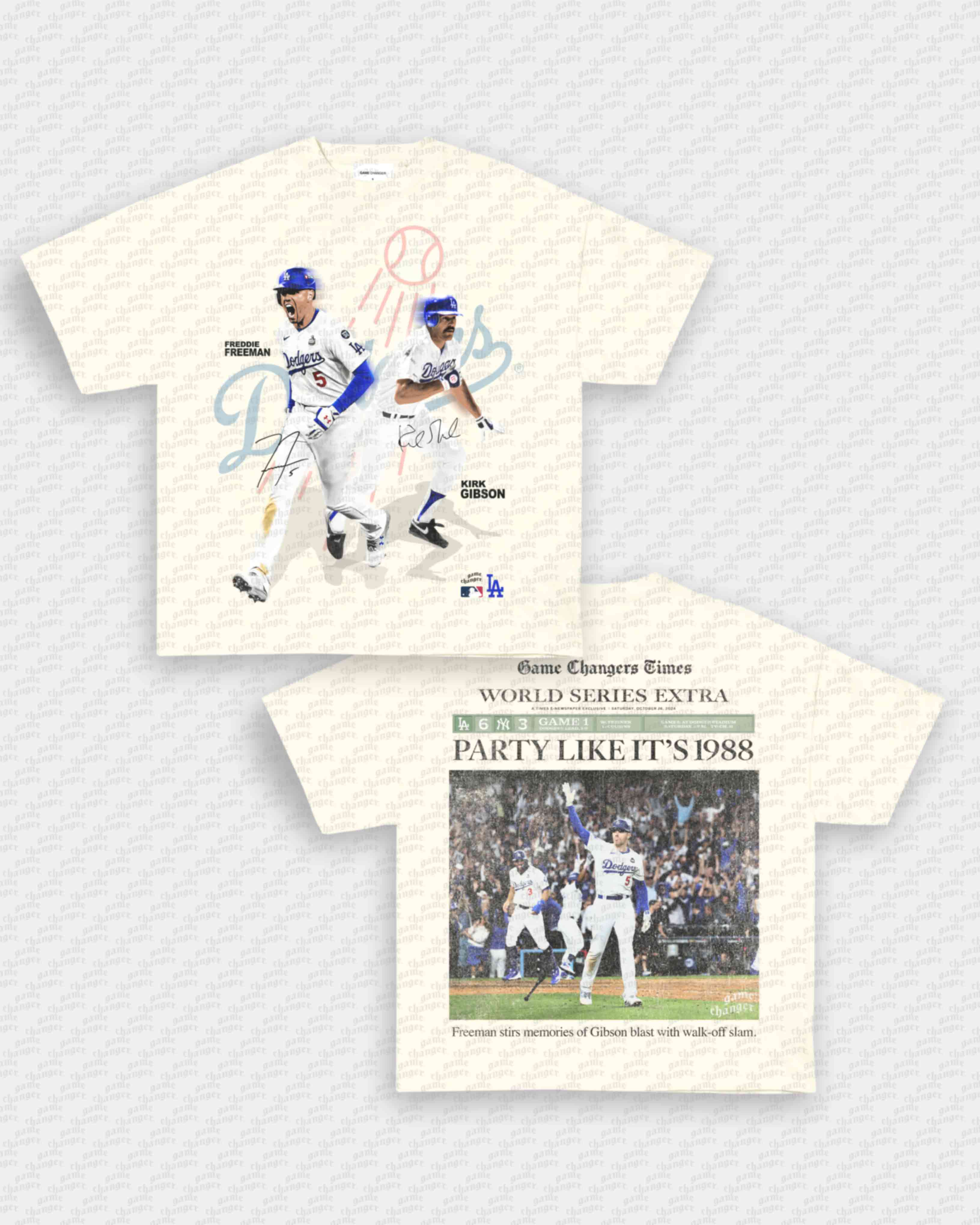 GIBBY MEET FREDDIE TEE - [DS] Hoodie, Sweatshirt | CoreVibeTees.com (Image 2)
