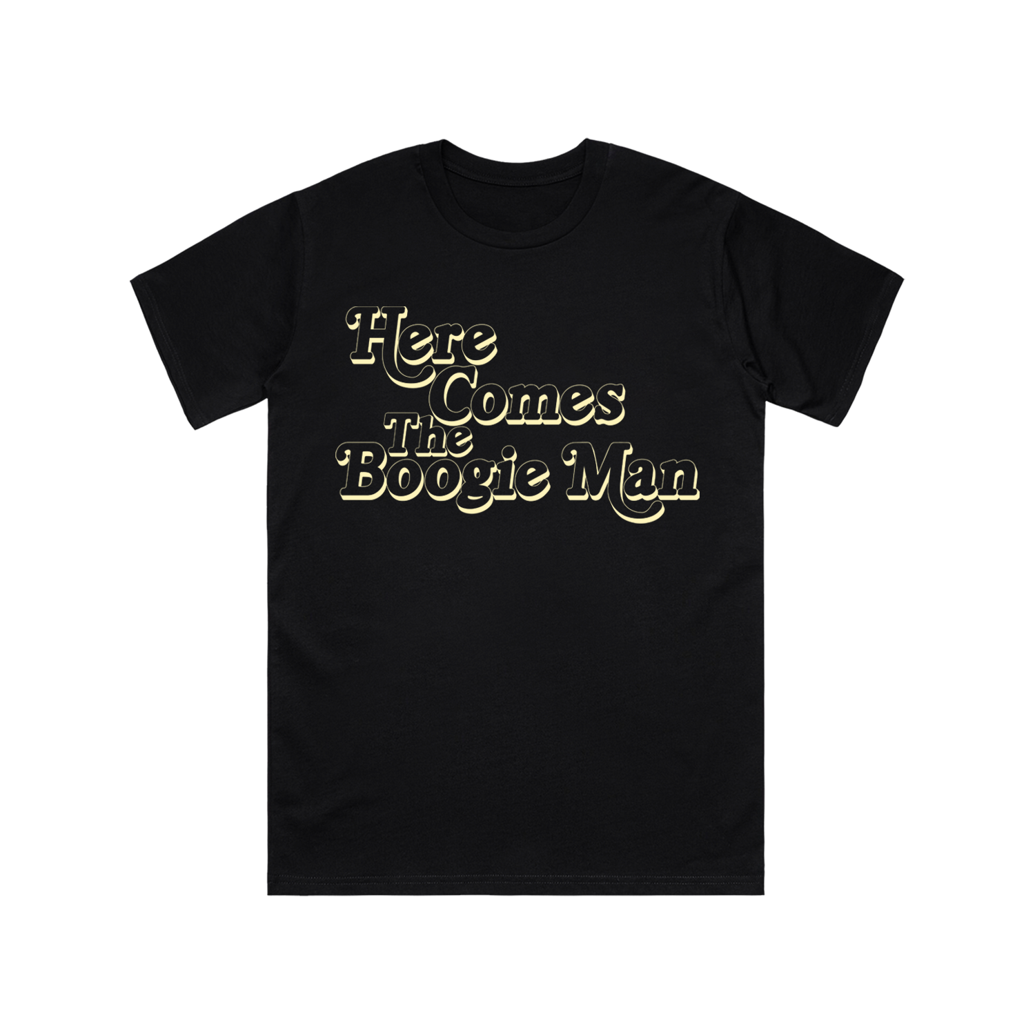 GLU - Boogie Man Black Tee Hoodie, Sweatshirt | CoreVibeTees.com (Image 1)