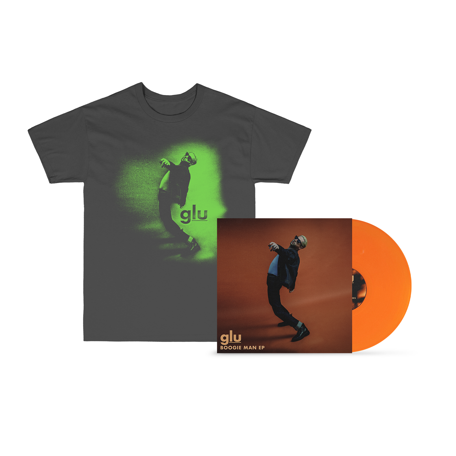 GLU - BM EP Cover Tee + Boogie Man EP Vinyl Hoodie, Sweatshirt | CoreVibeTees.com