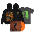 GLU - BM EP Cover Tee + Psychosis Hoodie + Boogie Man EP Vinyl Sweatshirt | CoreVibeTees.com