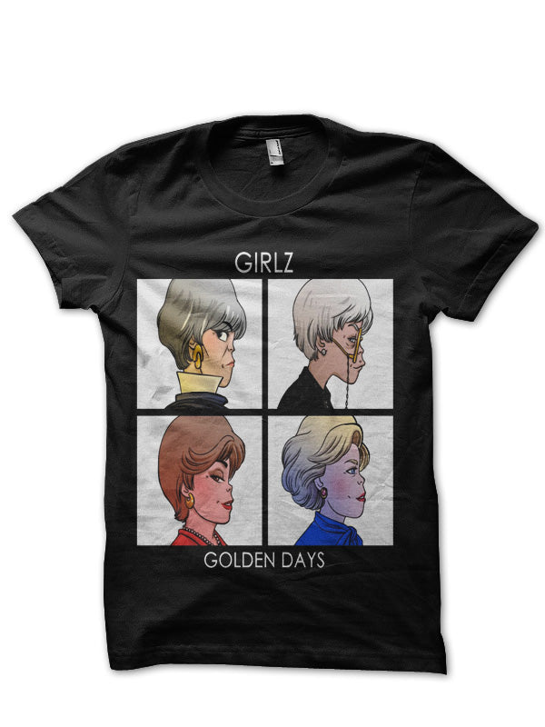 Golden Dayz Black Half Sleeve T-Shirt Hoodie, Sweatshirt | CoreVibeTees.com