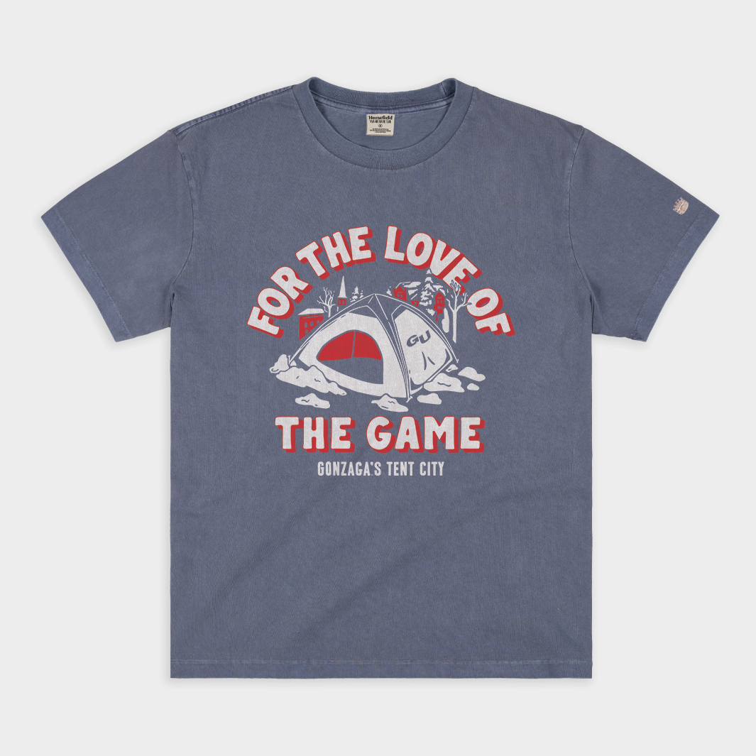 Gonzaga Tenting Season Vintage Heavyweight Tee Style001 Hoodie, Sweatshirt | CoreVibeTees.com