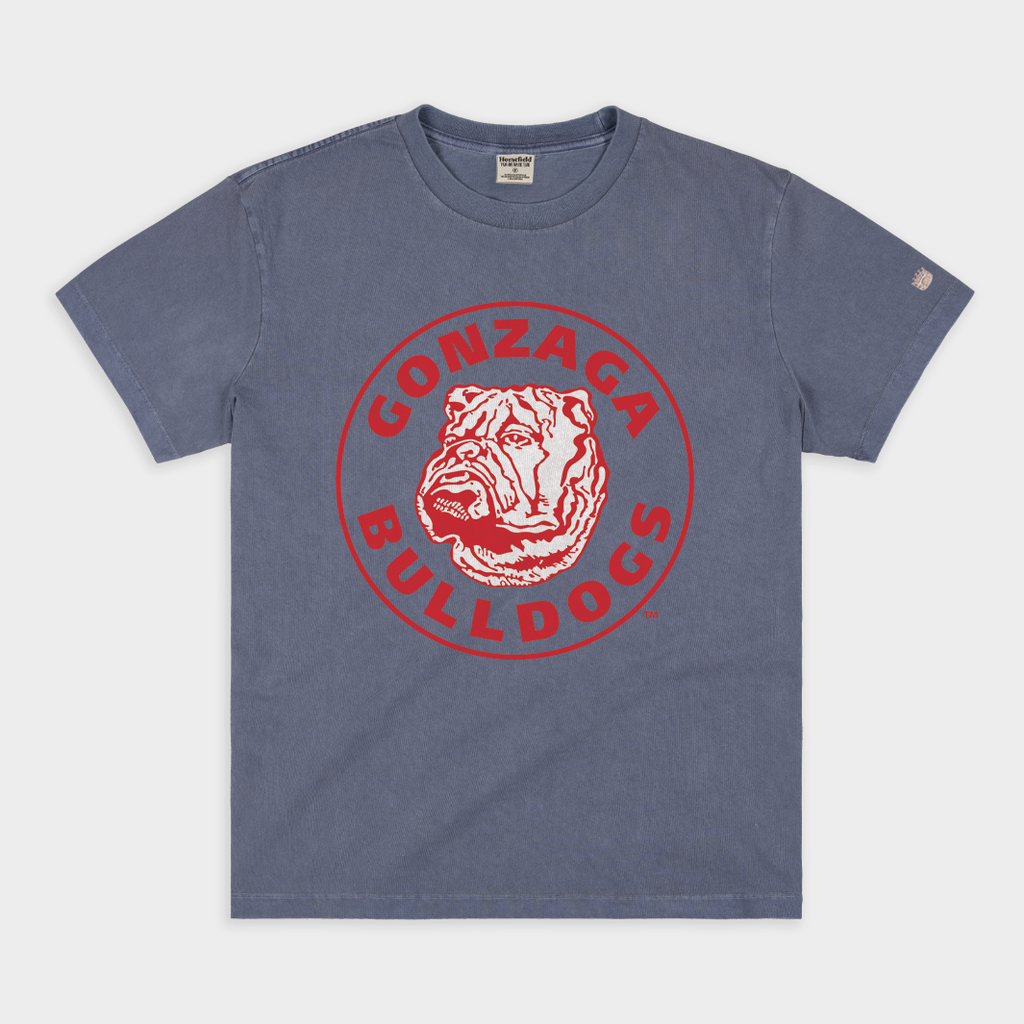 Retro Gonzaga Bulldogs Vintage Heavyweight Tee Style001 Hoodie, Sweatshirt | CoreVibeTees.com