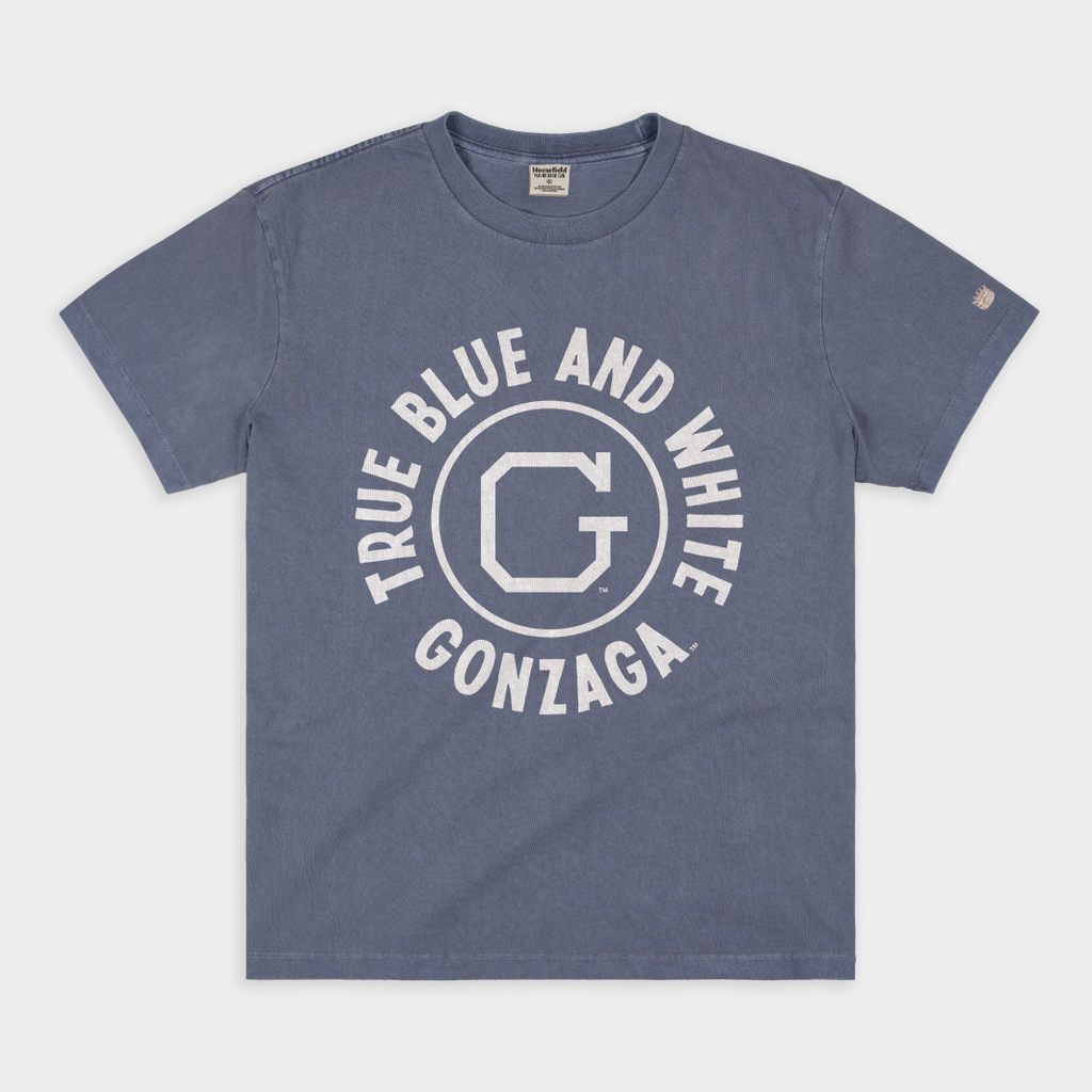 Gonzaga Vintage Basketball Half Court Heavyweight Tee Style001 Hoodie, Sweatshirt | CoreVibeTees.com