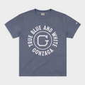 Gonzaga Vintage Basketball Half Court Heavyweight Tee Style001 Hoodie, Sweatshirt | CoreVibeTees.com