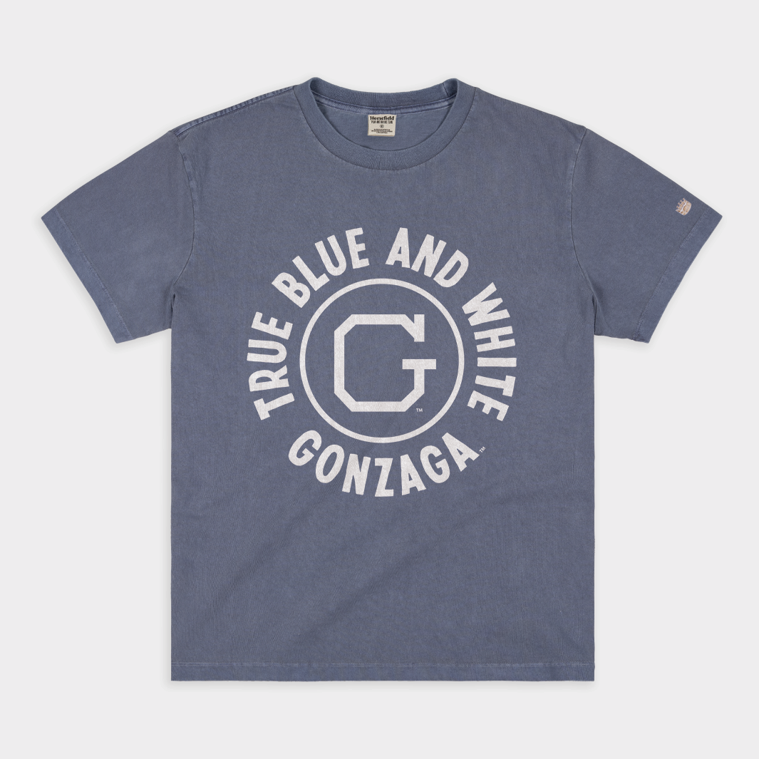 Gonzaga Vintage Basketball Half Court Heavyweight Tee Style001 Hoodie, Sweatshirt | CoreVibeTees.com