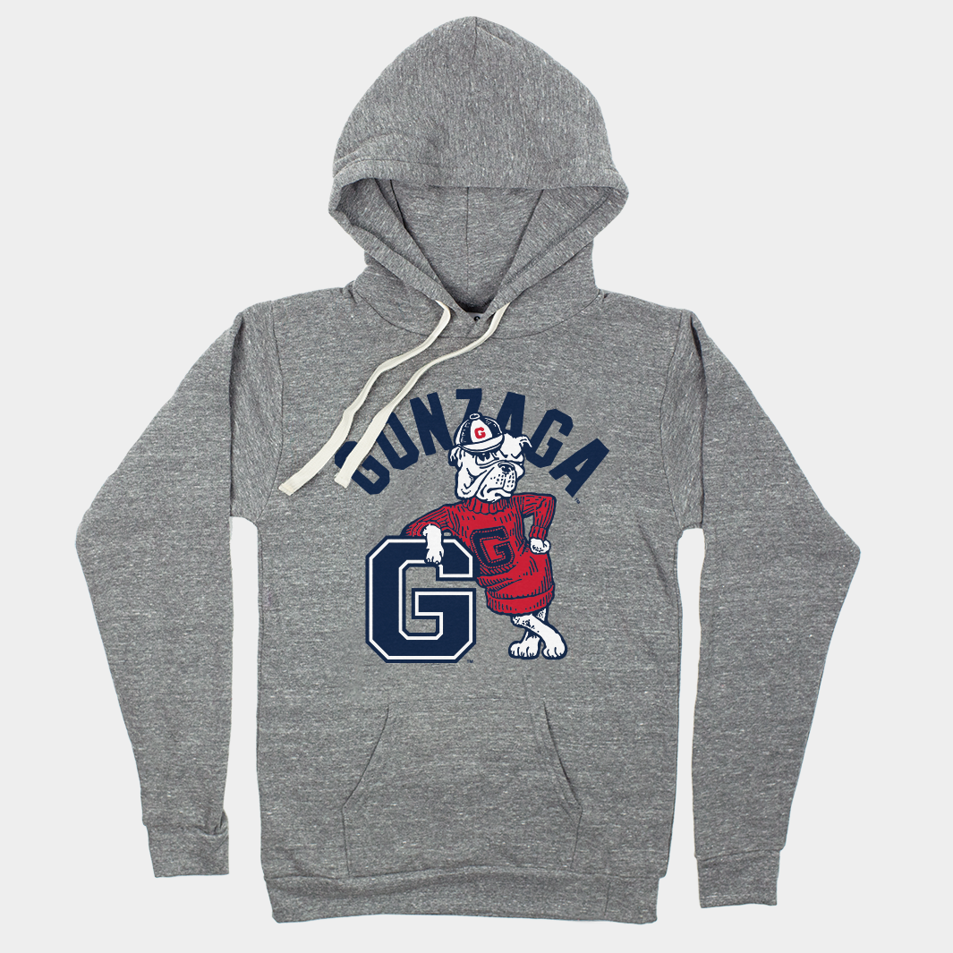 Vintage Gonzaga Mascot Hoodie Style001 T-Shirts, Sweatshirt | CoreVibeTees.com
