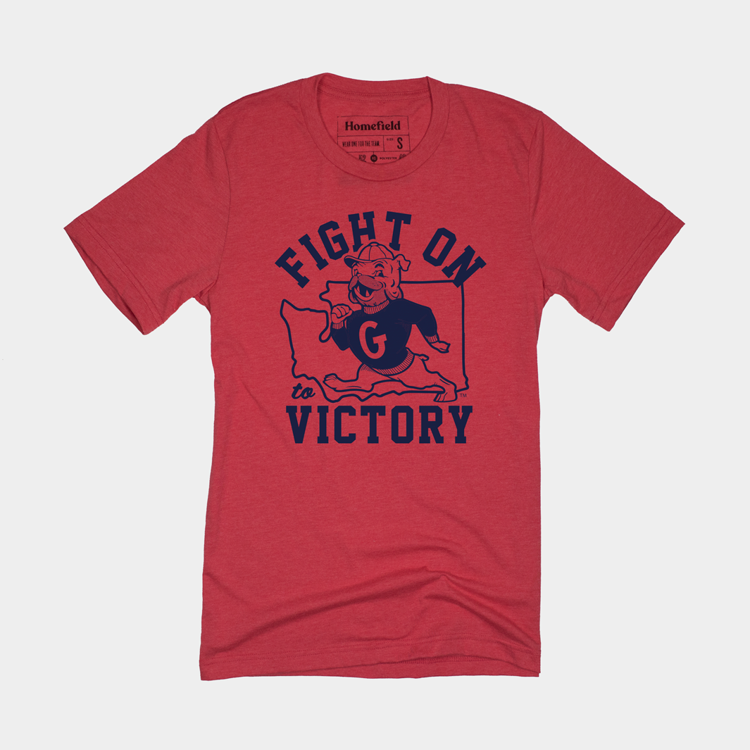 Gonzaga "Fight on to Victory" Tee Style001 Hoodie, Sweatshirt | CoreVibeTees.com
