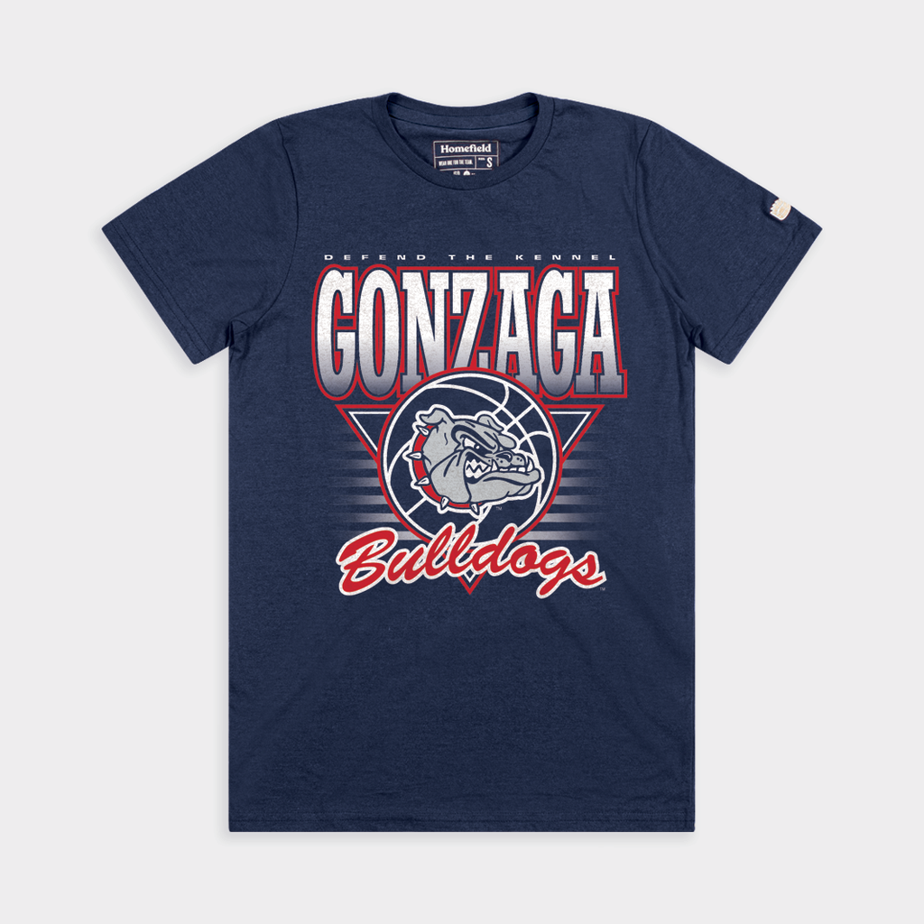 Gonzaga Bulldogs "Defend The Kennel" Retro Tee Hoodie, Sweatshirt | CoreVibeTees.com