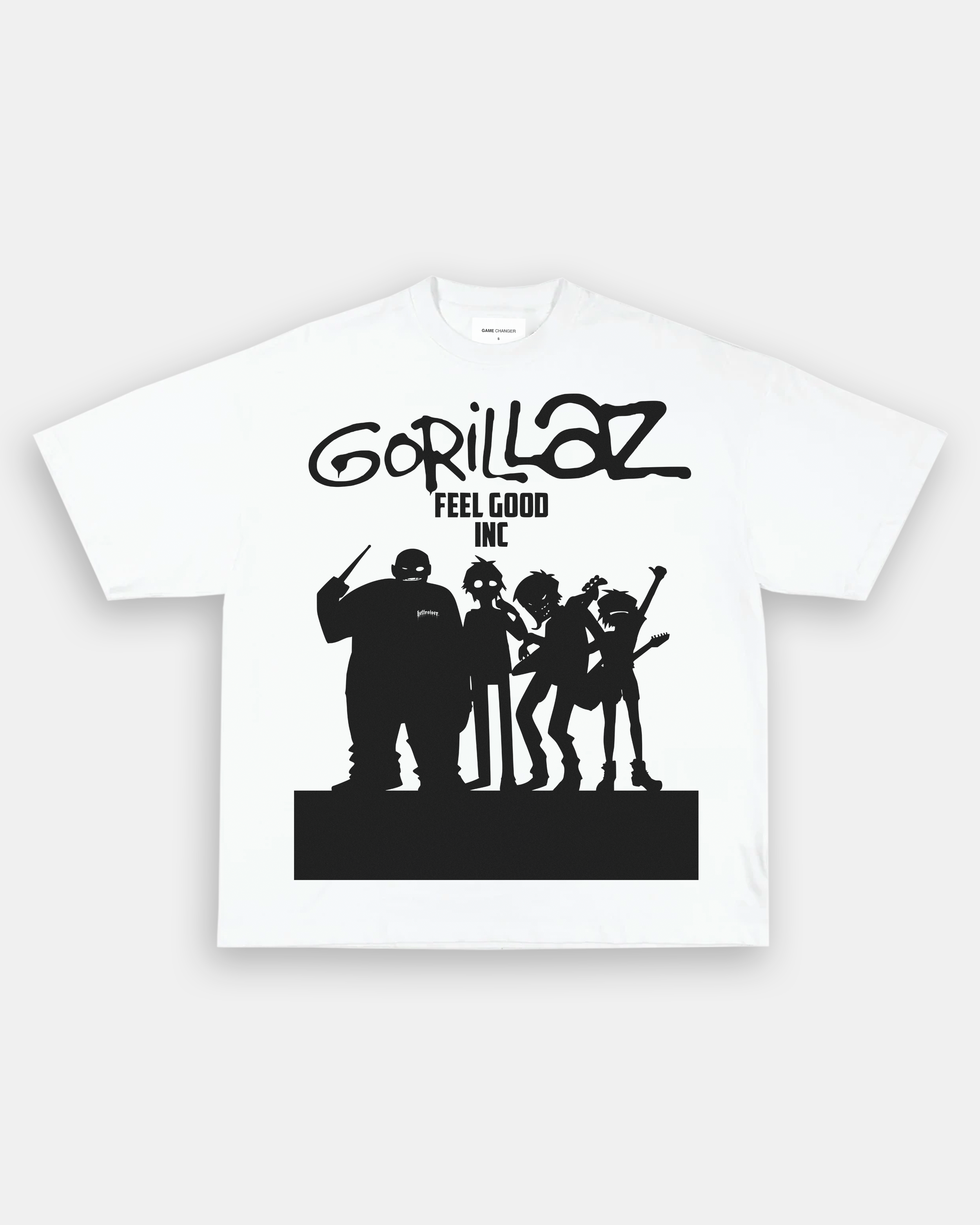 GORILLAZ FEEL GOOD INC TEE Hoodie, Sweatshirt | CoreVibeTees.com (Image 1)
