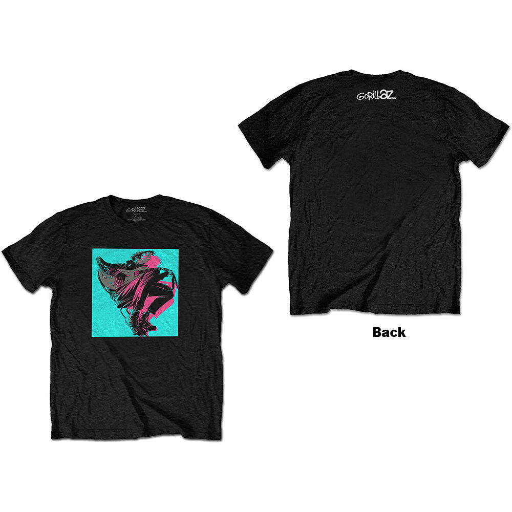 Gorillaz Mens / Unisex T-Shirt - Now Now Logo Hoodie, Sweatshirt | CoreVibeTees.com (Image 2)