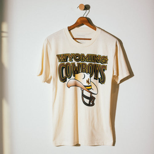 1990s Vintage Wyoming Cowboys Football Helmet Tee Style001 Hoodie, Sweatshirt | CoreVibeTees.com (Image 2)