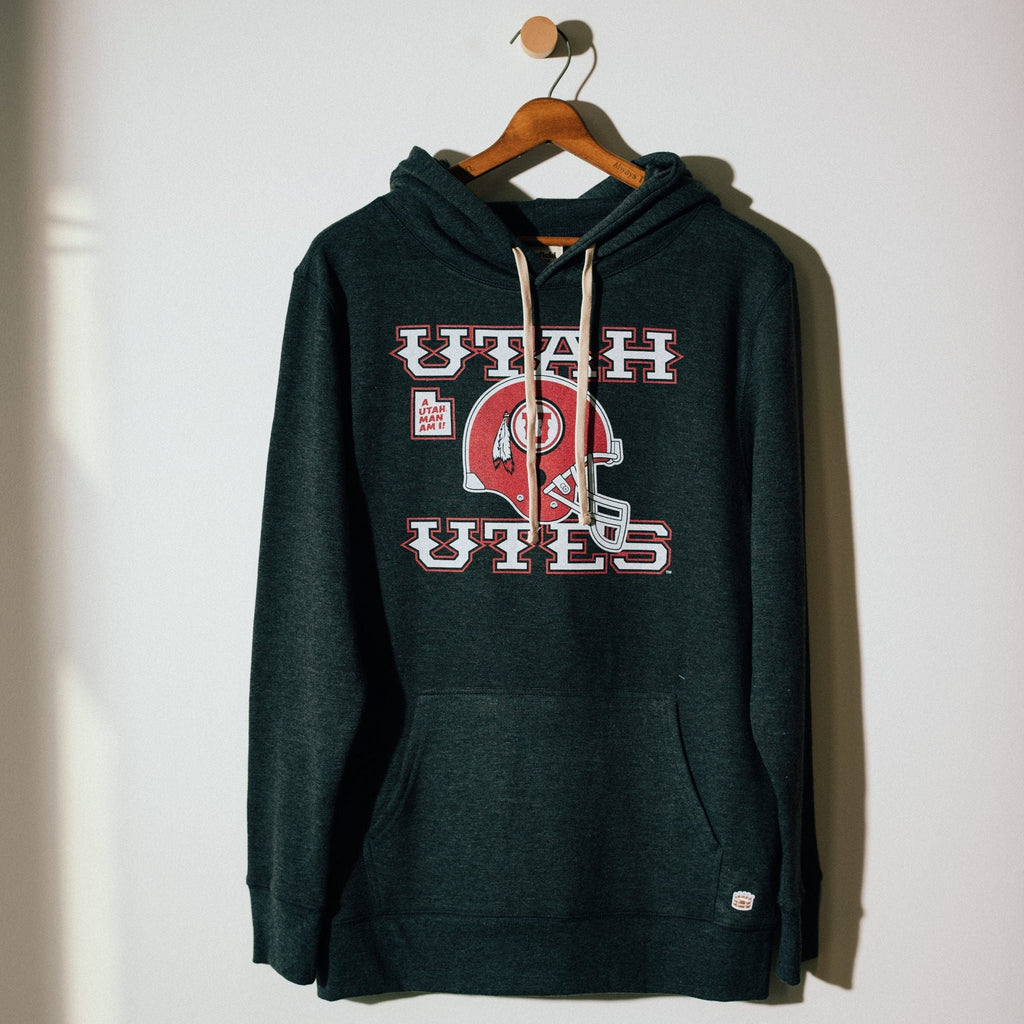 Utah Utes 1970s Football Helmet Hoodie T-Shirts, Sweatshirt | CoreVibeTees.com (Image 2)
