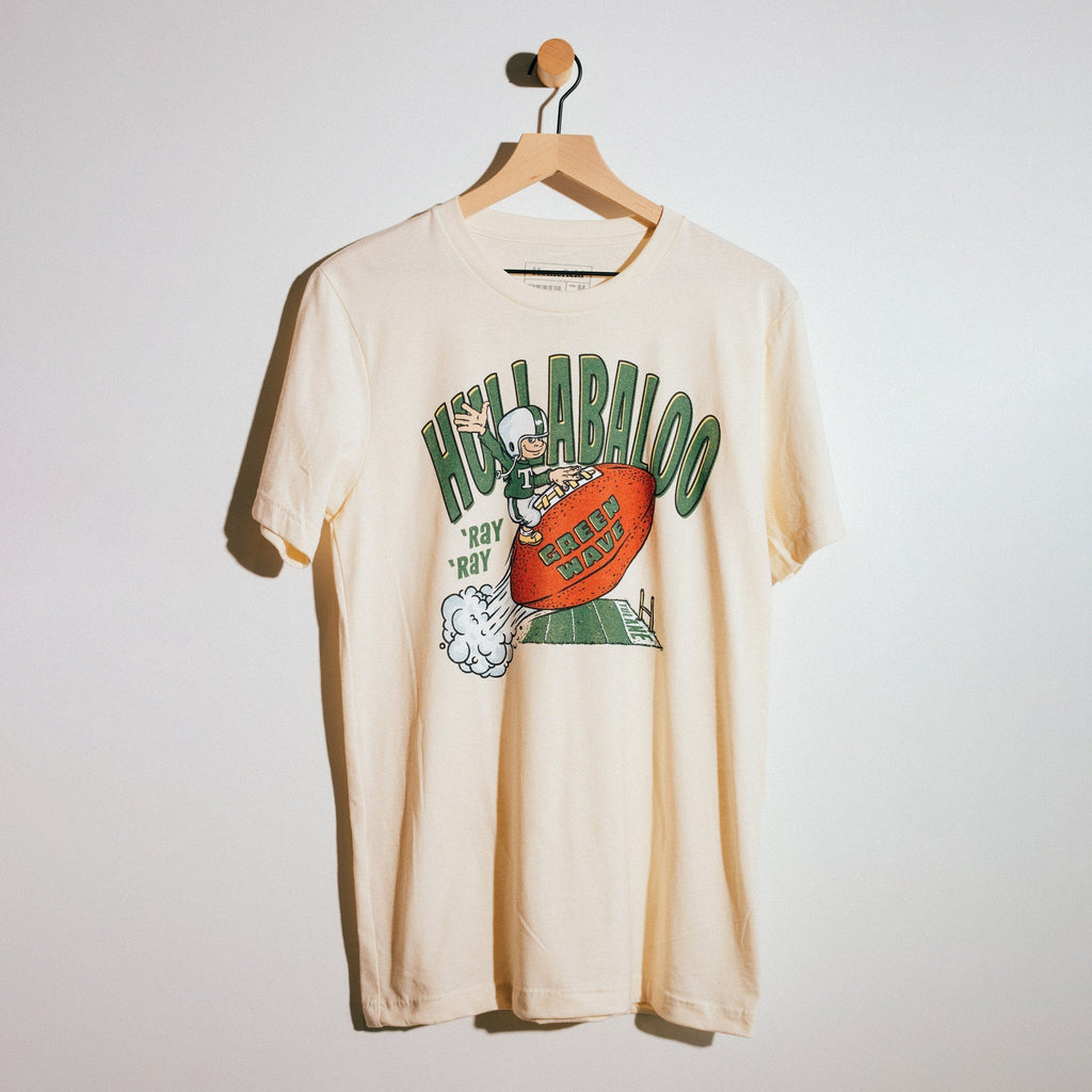 Tulane Green Wave Football Hullabaloo Tee Style001 Hoodie, Sweatshirt | CoreVibeTees.com (Image 2)