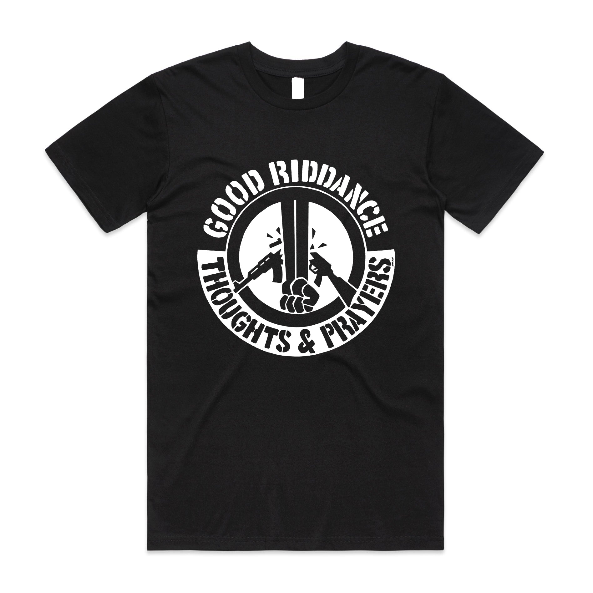 Thoughts and Prayers Tee (Black) Hoodie, Sweatshirt | CoreVibeTees.com