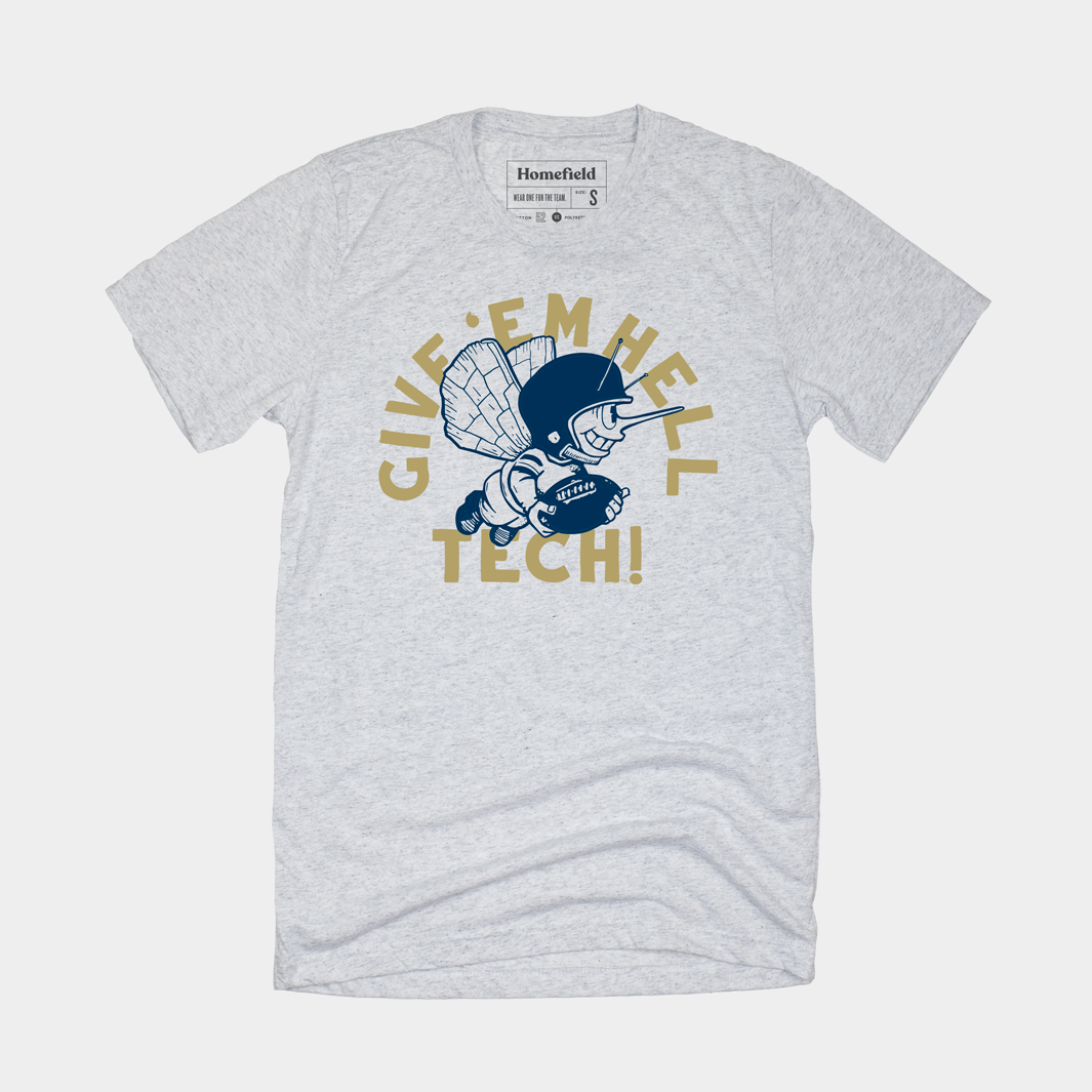 Retro ‚ÄúGive ‚ÄòEm Hell, Tech‚Äù Tee Style001 Hoodie, Sweatshirt | CoreVibeTees.com