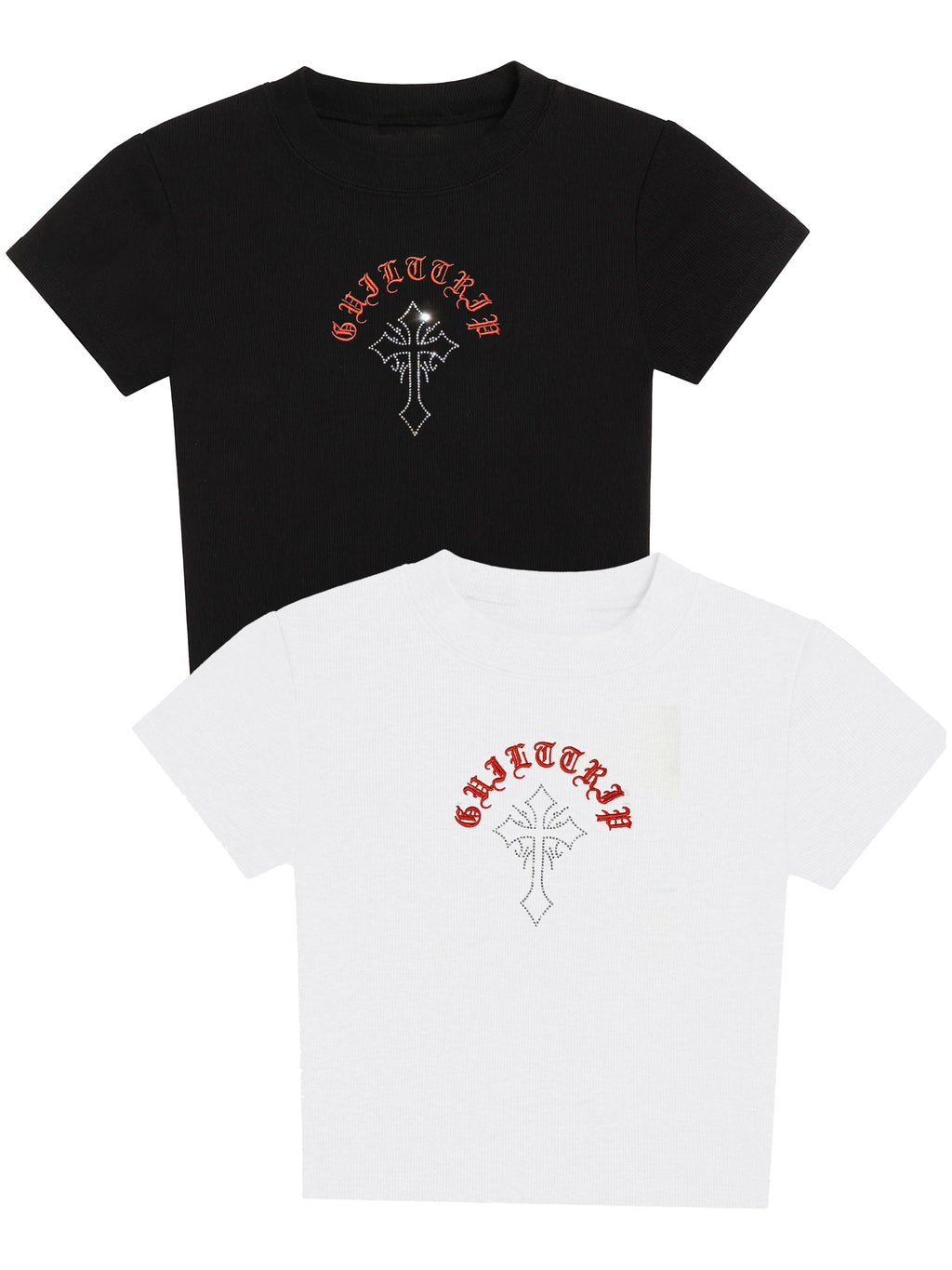 Guilt Trip Rhinestone Baby T-Shirt Hoodie, Sweatshirt | CoreVibeTees.com (Image 1)