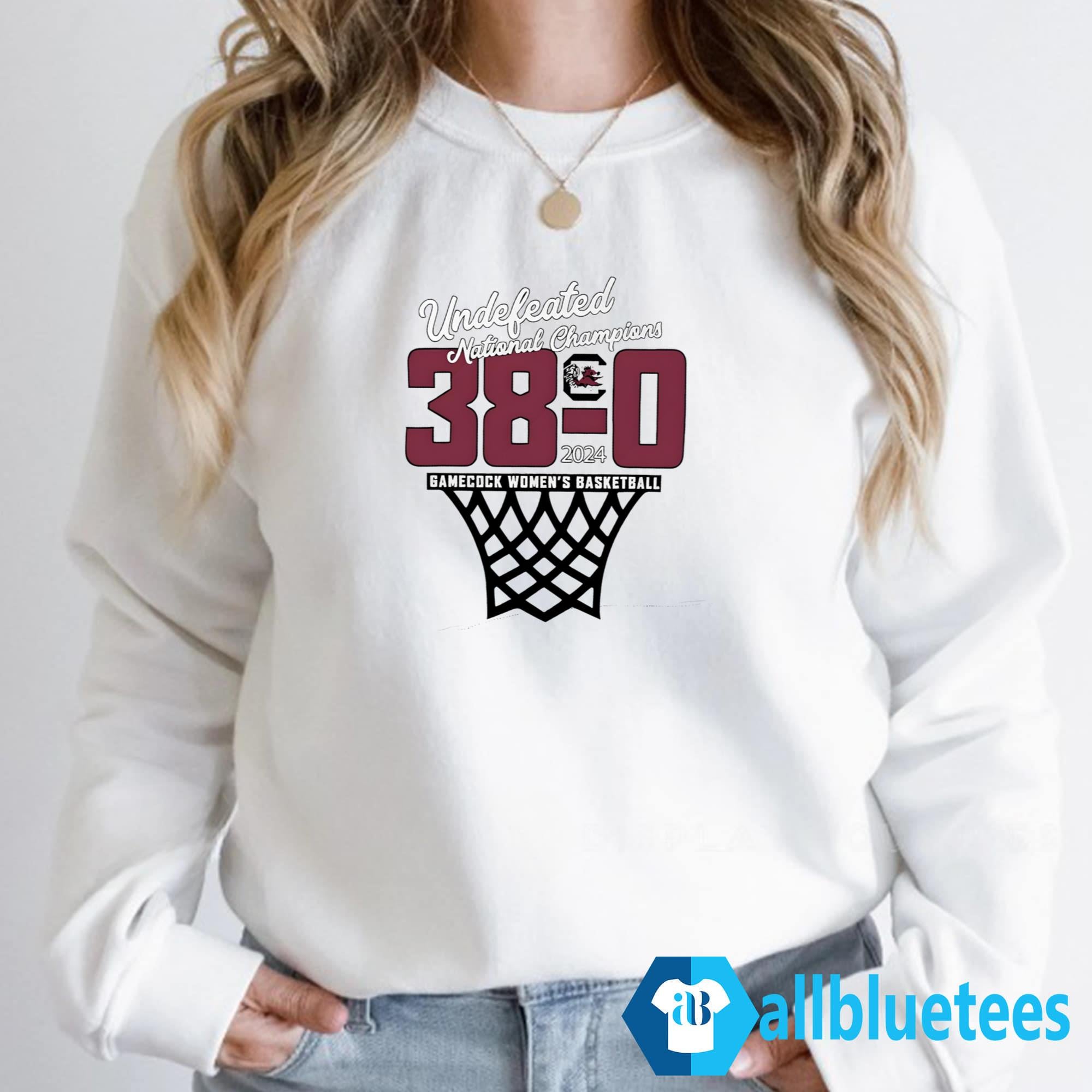 Gamecocks Undefeated 38-0 2024 National Champions Shirt
