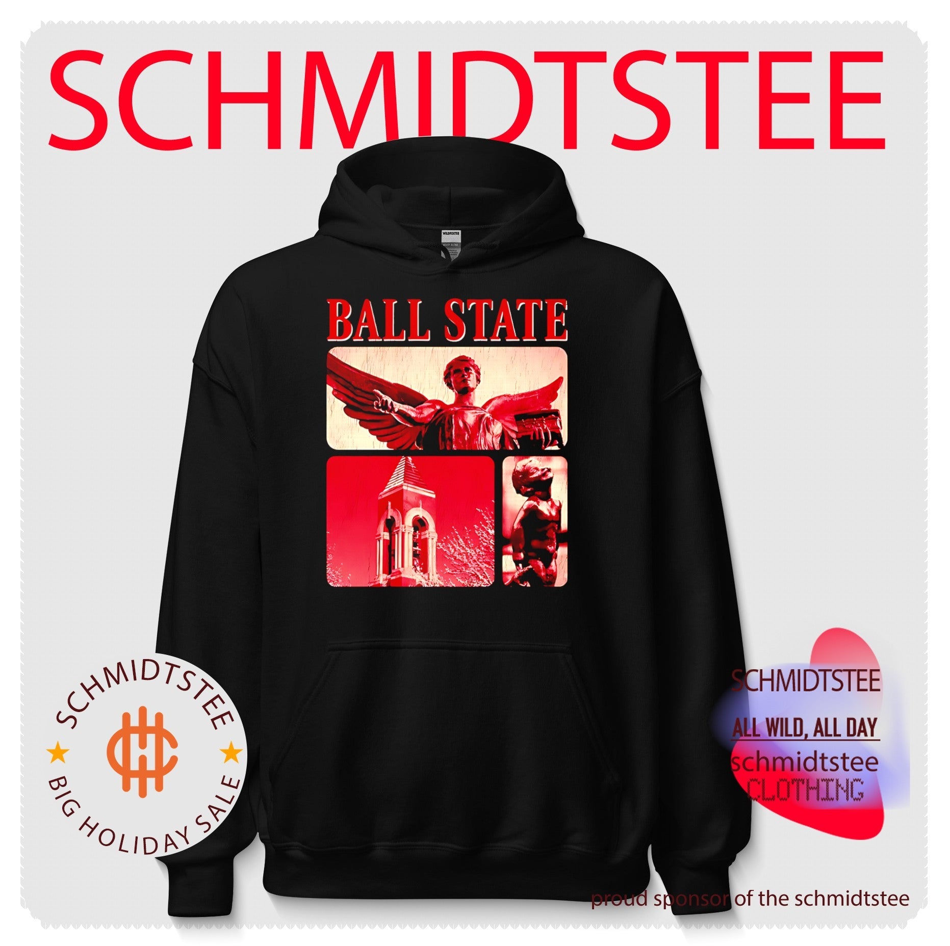 Gameday Gear black Ball State University vintage shirt