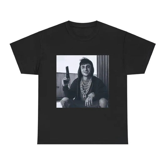 Gangsta Wizard, Unisex Shirt - Fantasy Graphic Tee, Movie Merch, Ai Meme T shirt
