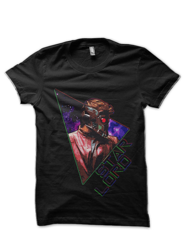 Guardians Of The Galaxy Star Lord Black T-Shirt Hoodie, Sweatshirt | CoreVibeTees.com