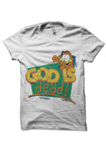 Garfield god is dead White T-Shirt Hoodie, Sweatshirt | CoreVibeTees.com