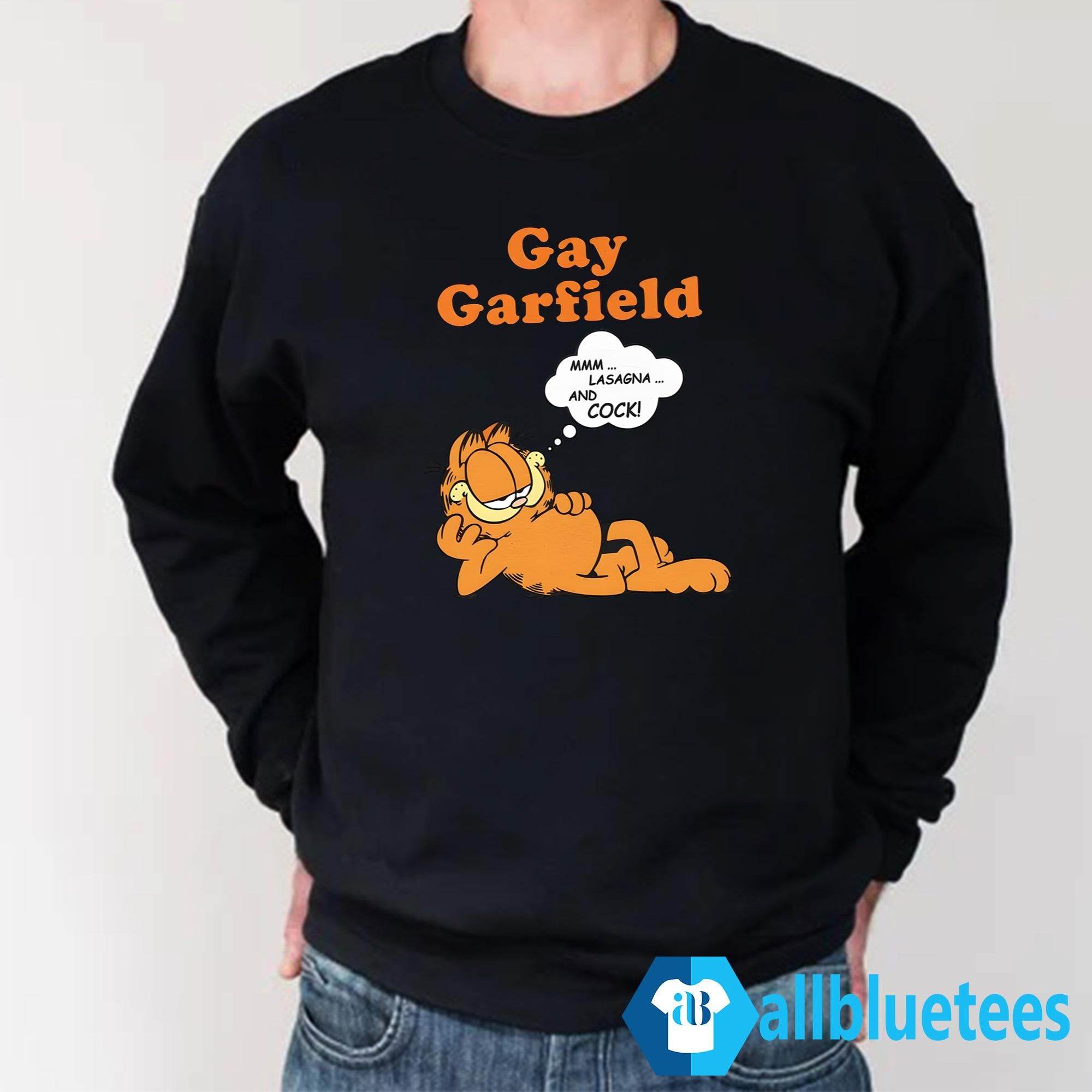 Gay Garfield Mmm… Lasagna…And Cock Shirt