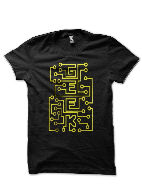 Geek Black T-Shirt Hoodie, Sweatshirt | CoreVibeTees.com