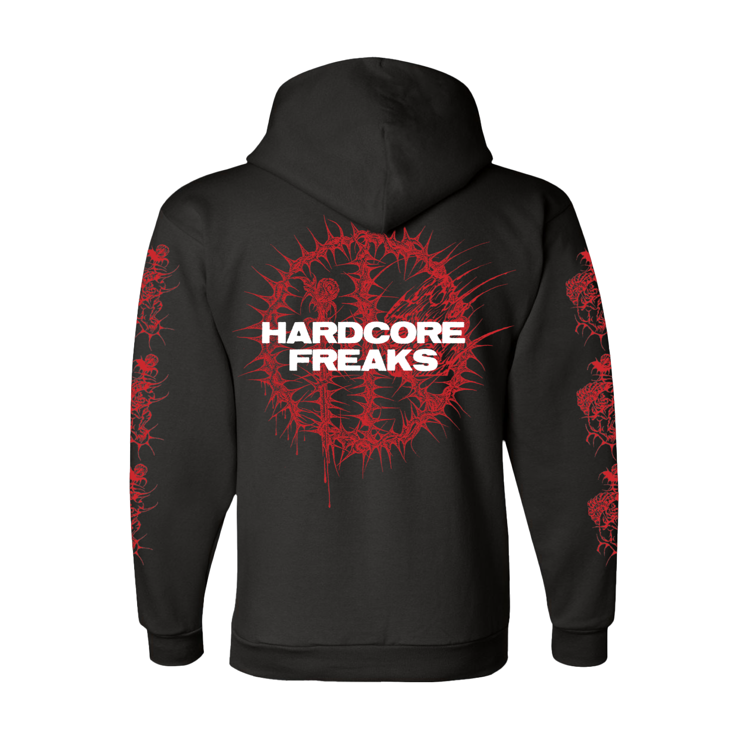 Gel - Hardcore Freaks Hoodie T-Shirts, Sweatshirt | CoreVibeTees.com (Image 2)