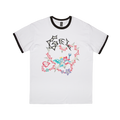 Gel - Luvers Ringer Tee Hoodie, Sweatshirt | CoreVibeTees.com (Image 1)