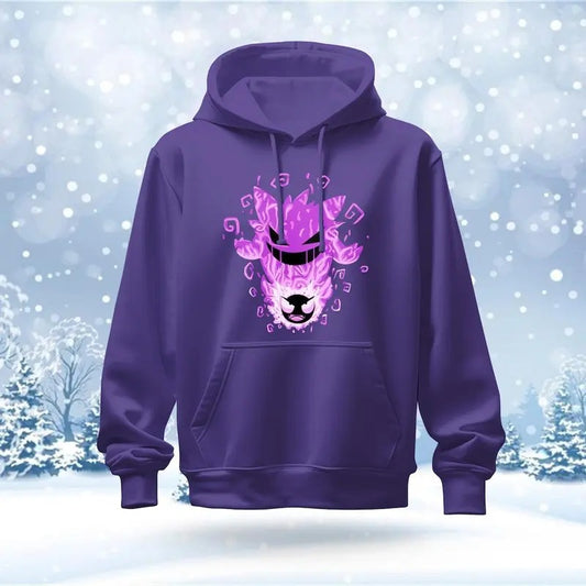 Gengar Hoodie Haunter, Pokemon Sweatshirt, Anime Charmander Hoodie, Pokemon Gengar Sweatshirt, Gengar Hoodie, Gift For Him, Gift For Best Friend Cotton Crewneck Polyester Womenswear Print Sweaters T-Shirt Tops Sweatshirt, Hoodie, Comfort Colors Sweatshirt