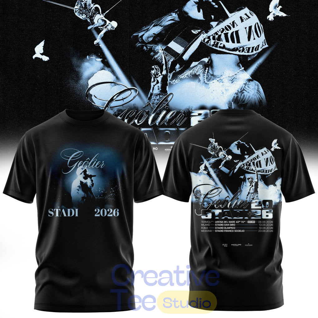 Geolier: Stadi & Summer Festival Tour 2026 T-Shirt