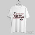 Georgia Bulldogs 2025 Ncaa Womens Outdoor Track And Field National Champions T Shirt Hoodie, Sweatshirt | CoreVibeTees.com