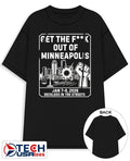 Get the fck out of Minneapolis justice for Renee Nicole Good 2026 shirt