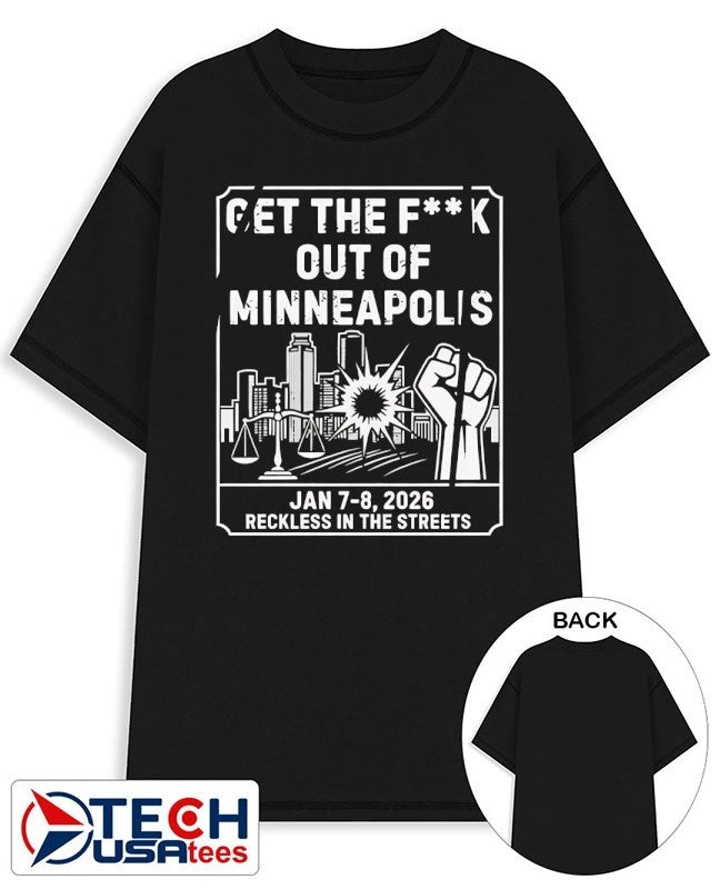 Get the fck out of Minneapolis justice for Renee Nicole Good 2026 shirt
