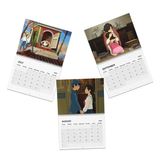 Ghibli 2025 Wall Calendar featuring Ponyo, Spirited Away, Arrietty, and more, Anime Calendar, Movie Calendar, Pop Culture Calendarstyle{n002}5